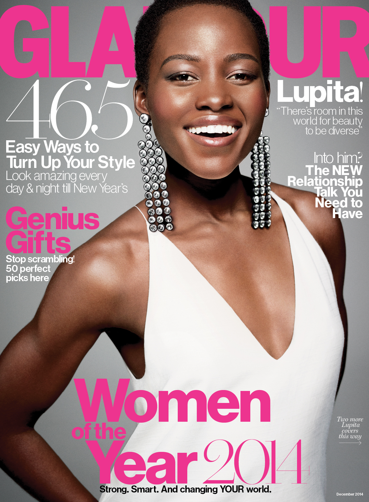 Lupita Nyongo Graces Glamour Magazine